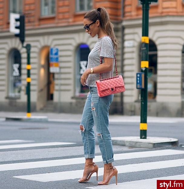 Jeansy Spodnie Moda