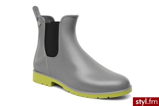 Méduse Półbuty i botki Jumpy (Szary) - Botki Buty Moda