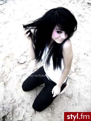 Steffy Keek - EMO Alternatywne Średnie Fryzury