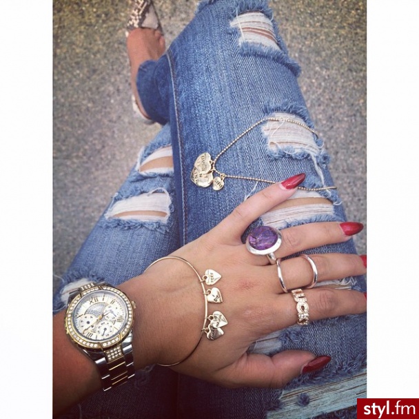 Jeansy Spodnie Moda