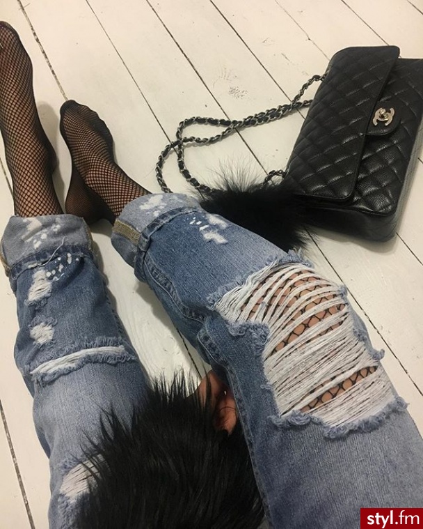 Jeansy Spodnie Moda
