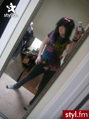 Emo. Scene styl .
emo - Moda uliczna Inne Moda