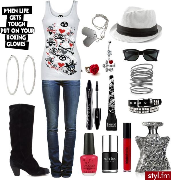 Jeansy Spodnie Moda