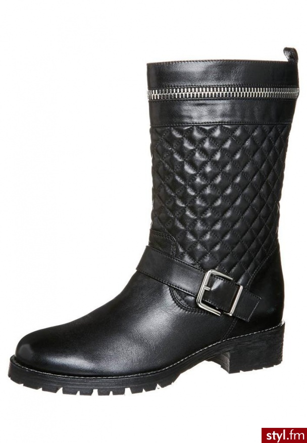 The Seller Kowbojki i Buty motocyklowe czarny (S1700) - Pozostałe Buty Moda