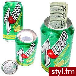 puszka 7up tym razem jako skarbonka - 12.12$ - Gadżety Inne Moda