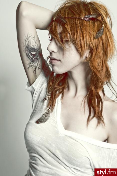 Średnie Fryzury