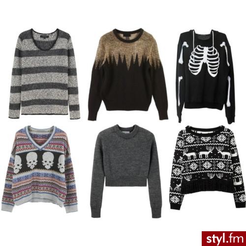 Swetry Ciuchy Moda