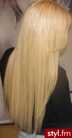 Blond Rozpuszczone Proste Na co dzień Długie Fryzury