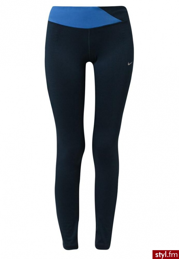 Nike Performance EPIC RUN Rajstopy niebieski (546658) - Leginsy Spodnie Moda