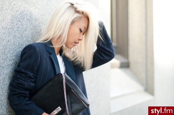 Blond Rozpuszczone Proste Na co dzień Średnie Fryzury