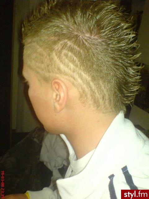 Punk Rock Alternatywne Średnie Fryzury
