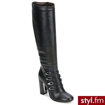 Alberto Gozzi BUTY LUNA AGINA Black - Kozaki Buty Moda