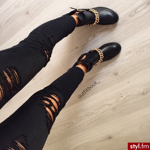 Jeansy Spodnie Moda