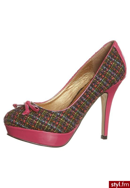 Even&Odd Szpilki pink - Szpilki Buty Moda