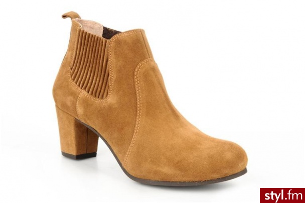 Unisa PÓŁBUTY I BOTKI LUXE BY UNISA (Brązowy) - Botki Buty Moda