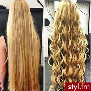 Blond Rozpuszczone Kręcone Fryzury gwiazd Długie Fryzury