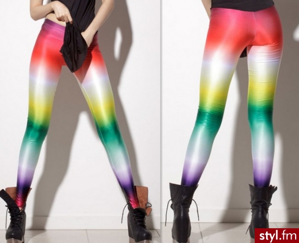 Leginsy Spodnie Moda