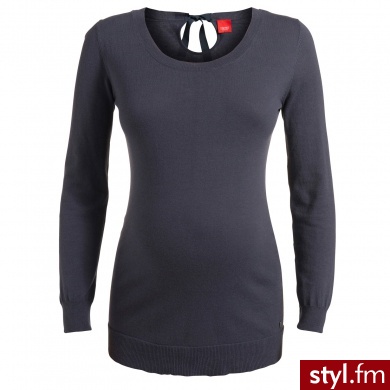 Esprit Sweter dla kobiet w ciąży black ink - Tuniki Ciuchy Moda