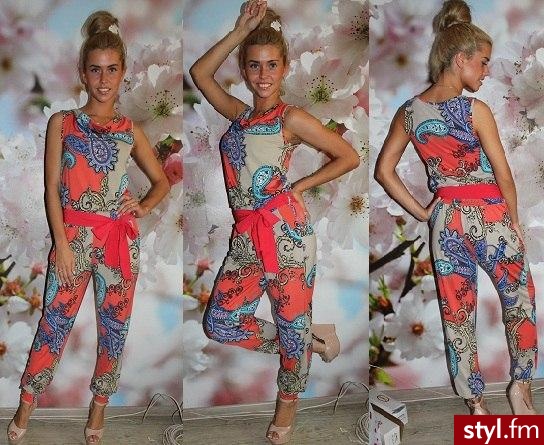 Kombinezony Spodnie Moda
