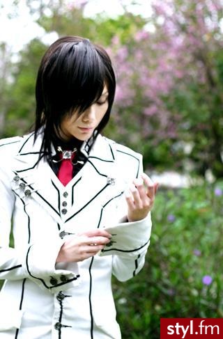 Kaname. Cosplay Kaname - Średnie Męskie Fryzury