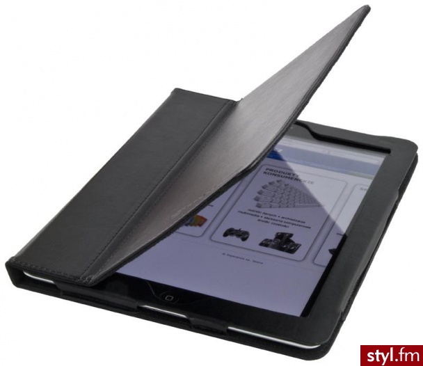 ESPERANZA Etui stojak dla iPad 2 oraz iPad 3 Czarne ET168 (E5901299902745) - Portfele i etui Dodatki Moda