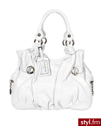 śnieżno biała torba BEBE - 298$ - Pozostałe Torebki Moda