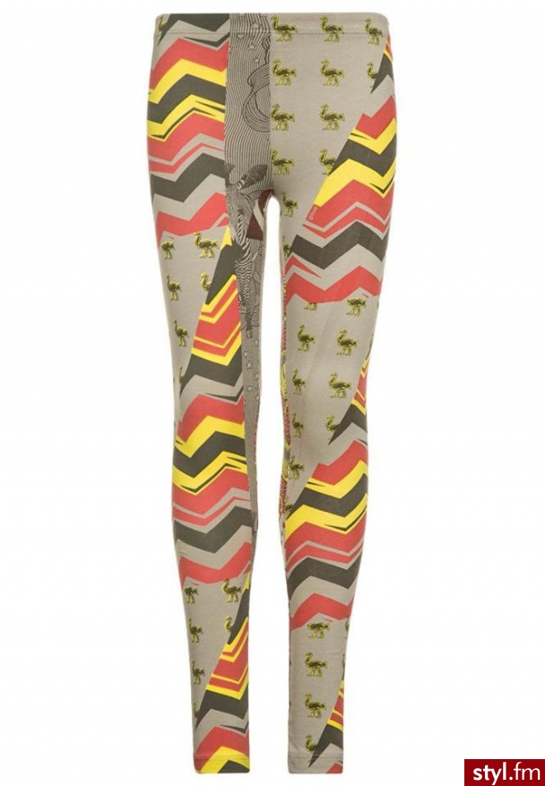 Gsus sindustries ILA Legginsy szary - Leginsy Spodnie Moda