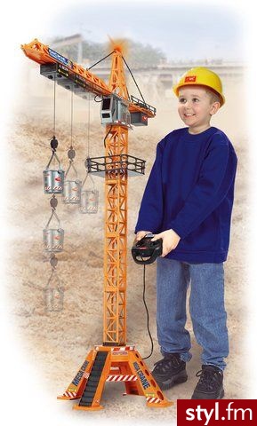 Dickie Zdalnie Sterowany Dźwig 120 Cm 3462439 - Dziecko