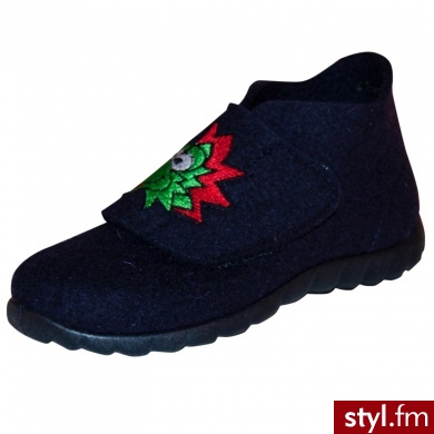 Superfit Kapcie HAPPY ocean - Pozostałe Buty Moda
