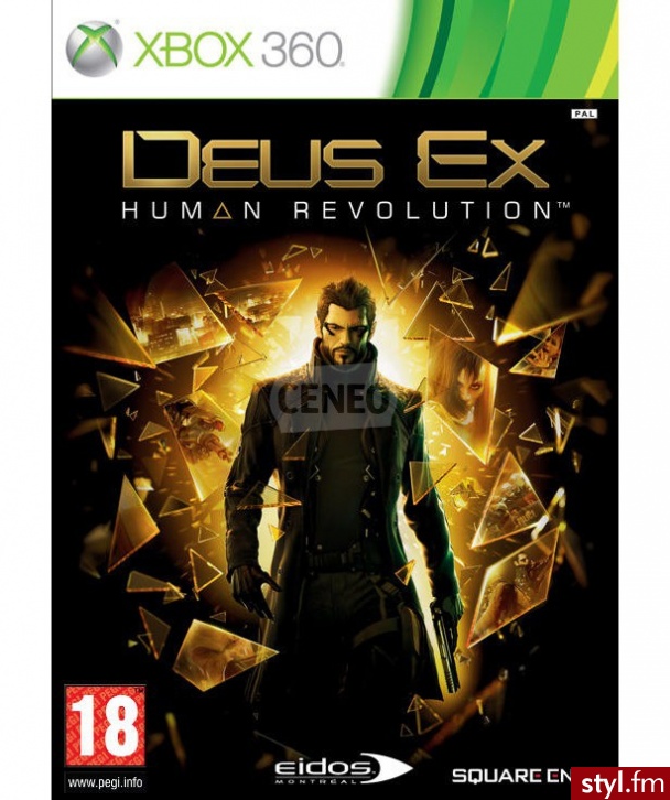 Deus Ex: Human Revolution (Gra Xbox 360) - Bransoletki Biżuteria Moda