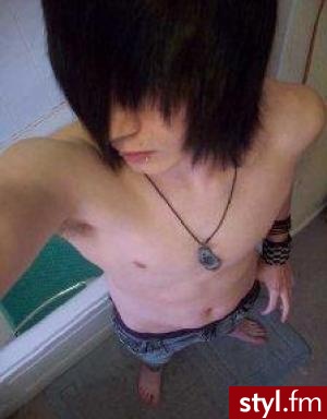 EMO Alternatywne Średnie Fryzury