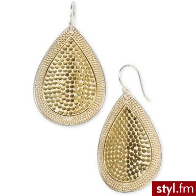 Anna Beck 'Gili' Large Drop Earrings - Polyvore. Pobrano ze strony: http://www.polyvore.com/anna_beck_gili_large_drop/thing?id=15756240 - Pozostałe Dodatki Moda