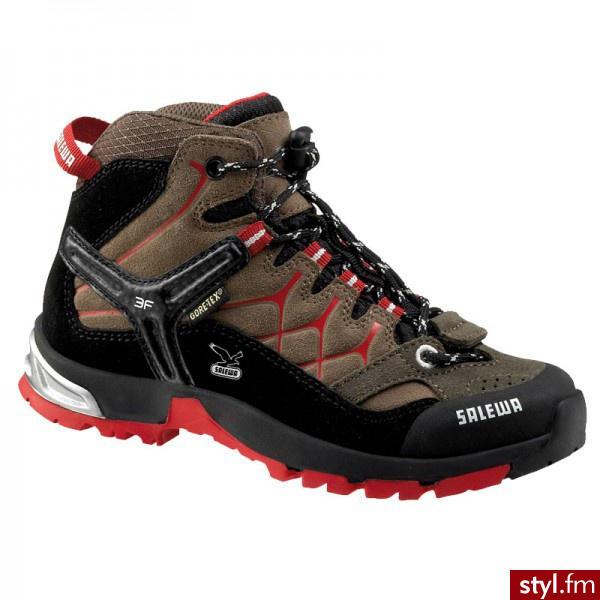 Salewa Buty JR ALP Trainer Mid GTX laguna - Pozostałe Buty Moda