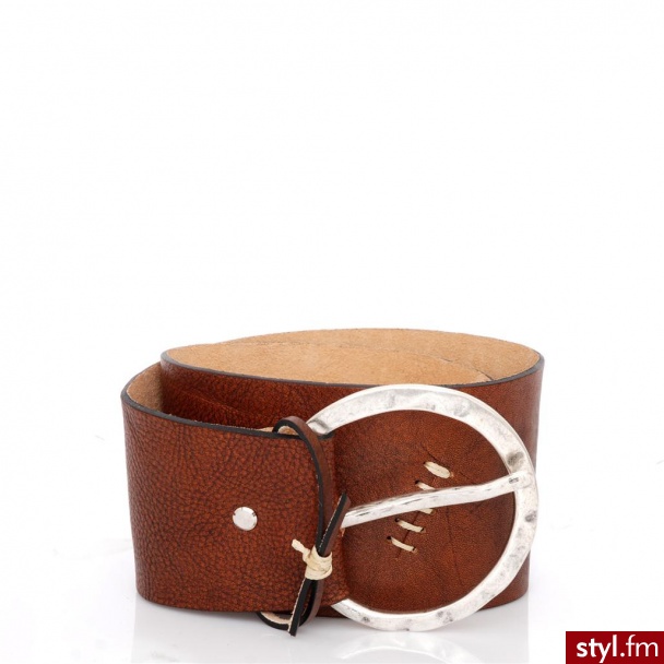 Venezia PASEK 731010 CUOIO - Paski Dodatki Moda