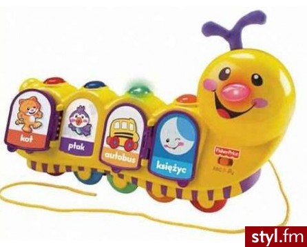 Fisher Price Gąsienica Gawędziarka N1197 - Dziecko