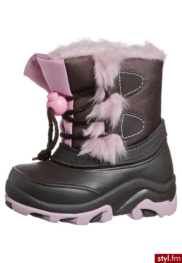 STUPS Śniegowce brązowy (E-164) - Pozostałe Buty Moda