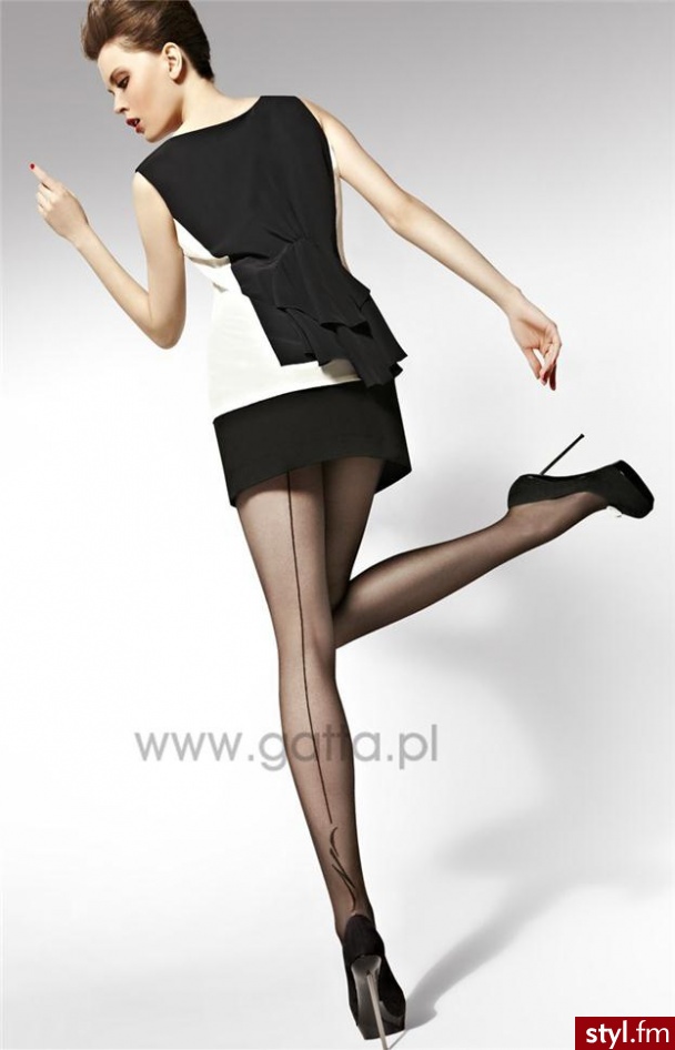 Gatta rajstopy Chiara 02 20 den (nero (czarny) - Rajstopy Bielizna Moda
