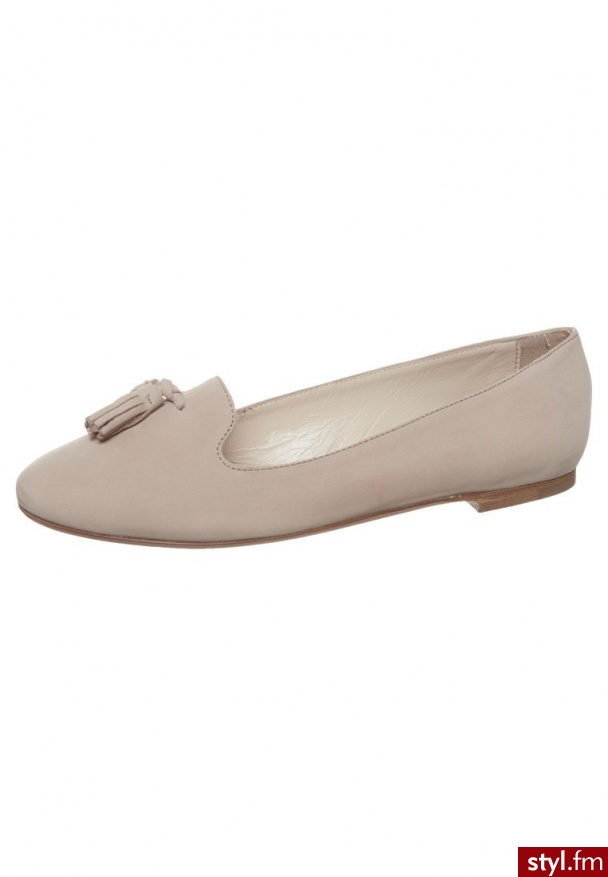 Navyboot Półbuty wsuwane beżowy 8459 - Półbuty Buty Moda