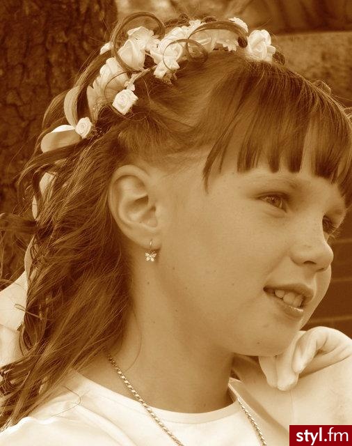 Kręcone Na co dzień Średnie Fryzury