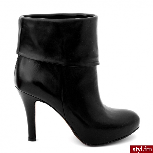 Venezia BOTKI NA PLATFORMIE 42Y77204J NER - Botki Buty Moda