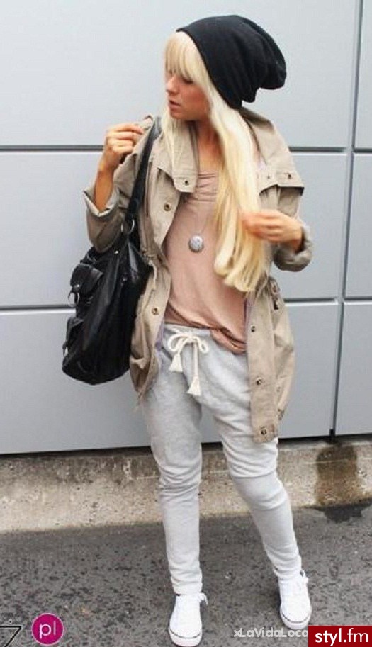 Dresowe Spodnie Moda