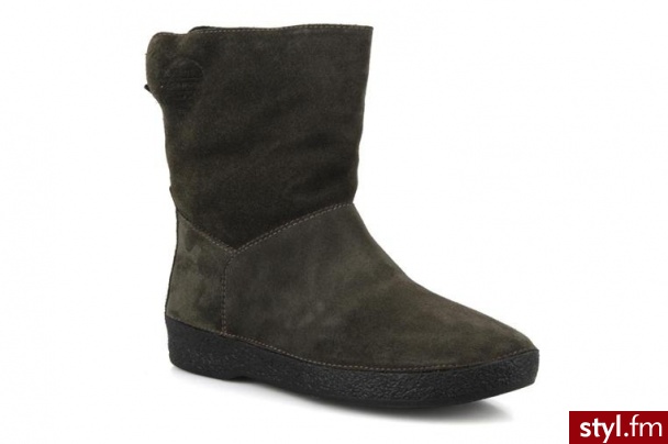 Vagabond PÓŁBUTY I BOTKI LAURA PLAIN BY VAGABOND (Khaki) - Botki Buty Moda