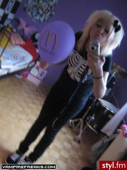 EMO Alternatywne Średnie Fryzury
