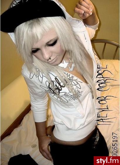 EMO Alternatywne Średnie Fryzury