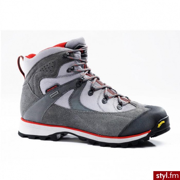Dolomite Adamello Gtx Steel/Red Odcienie szarości i srebra Trekkingowe - Pozostałe Buty Moda