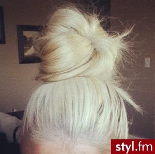 Blond Kok Proste Na co dzień Długie Fryzury