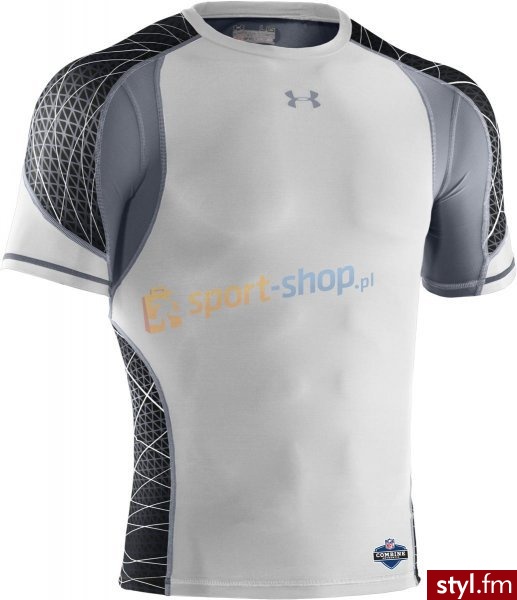 Under Armour koszulka Warp Speed Shortsleeve Tee (biała) 1234466-100/1228685 - Sportowe Buty Moda