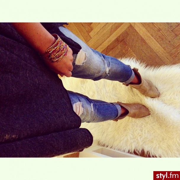 Jeansy Spodnie Moda