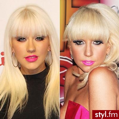 Każdy ma gdzieś swojego \'sobowtóra\' i to może wcale nie tak daleko jak się nam mogłoby zdawać.
Piosenkarki: Christina Augilera i Lady Gaga - Misz-masz