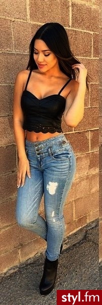 Jeansy Spodnie Moda